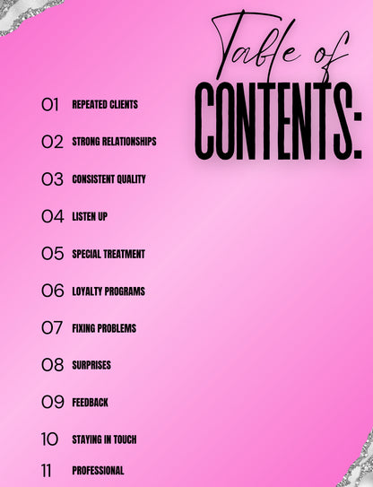 How To Gain & Keep Your Clients Coming Back Ebook